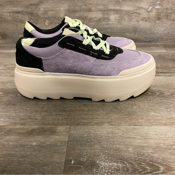 UGG | Marin Mega Lace Sneakers Platform June Gloom Purple NEW - Picture 3 of 15